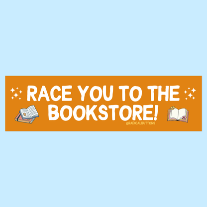 Race you to the bookstore!