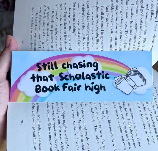 Still chasing that scholastic book fair high