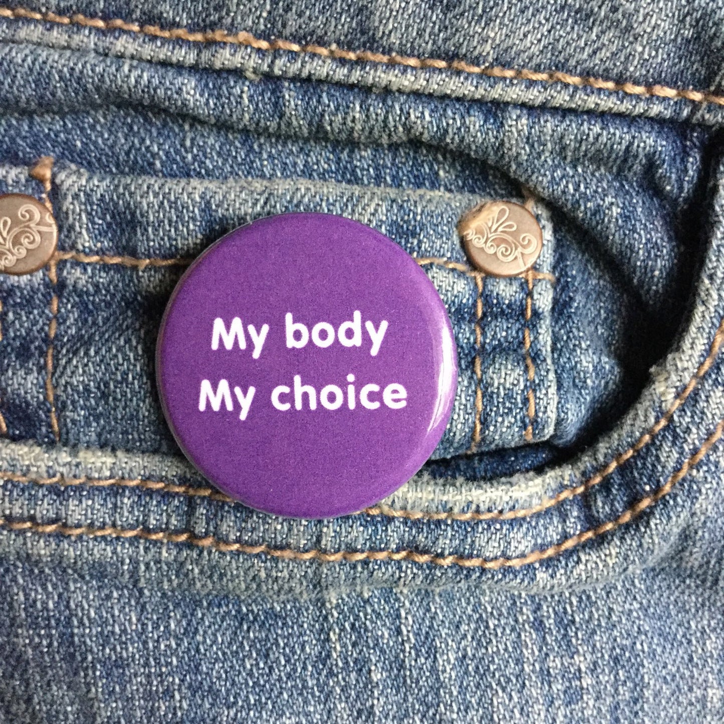 My body, my choice - Radical Buttons